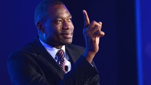 Dikembe Mutombo played five seasons for the Hawks from 1996-2001 where he twice won the Defensive Player of the Year award.