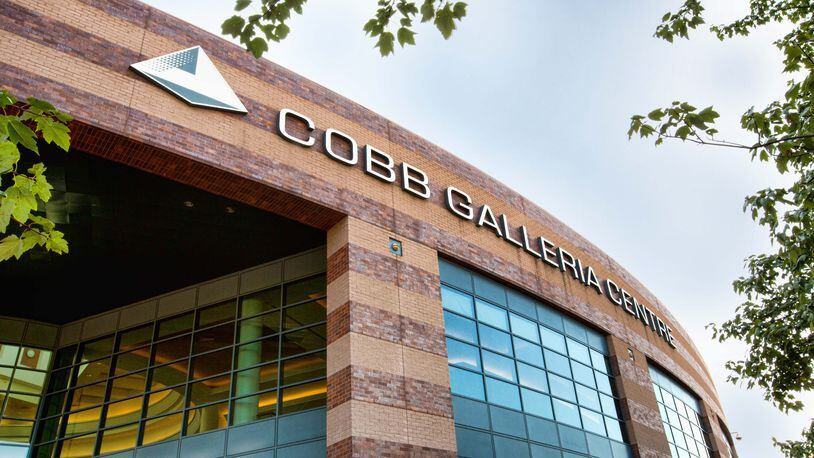 The exterior of Cobb Galleria Centre