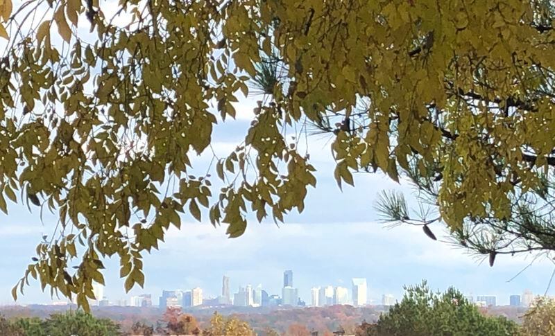 Cheryl Spiva sent in this photo she called "Atlanta dressed in yellow."
