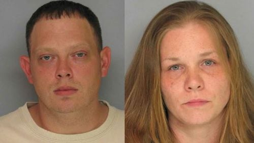 William Joe Sewell Jr. and Stacy Carol Hicks (Credit: Hall County Sheriff’s Office)