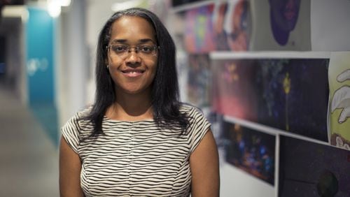 DeAngela Duff, an associate professor of art and technology at Spelman College is an avid Prince fan. She’s trying to increase exposure of Prince with a two-day symposium on campus this weekend. (CONTRIBUTED.)