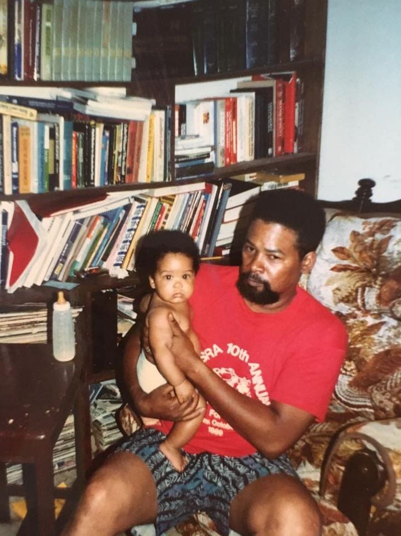 Raquel Willis is 3 months old in this picture with her father Chester Willis, who died before she made the transition into a female. She said her father’s death in 2011 “freed me to understand how short life is and how important it was for me to live my life on my terms. Contributed