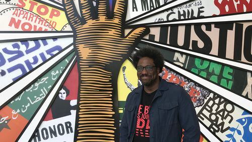 W Kamau Bell on April 20, 2017 at the National Center of Civil and Human Rights before a screening of the first episode of season 2 of "United Shades of America." CREDIT: Rodney Ho/rho@ajc.com