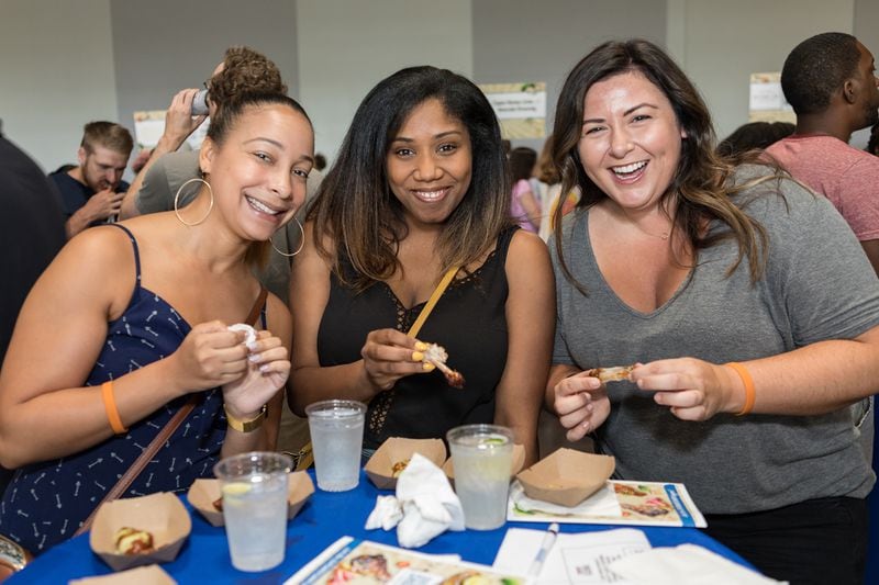 It’s wings, wings and more wings at the Atlanta Wings Fest, happening April 18. 
(Courtesy of Taste of Atlanta / Luciana Carneiro)