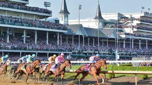 The Kentucky Derby celebrates its 150th anniversary this year at Churchill Downs in Louisville, Kentucky. 
(Courtesy of the Kentucky Derby Museum)