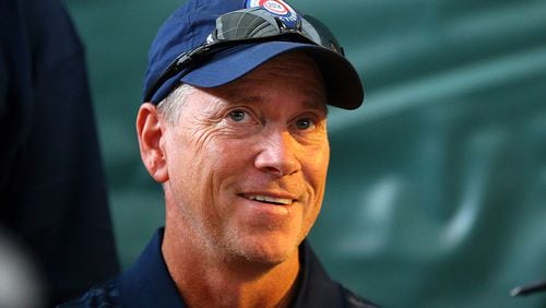 Former Braves pitcher Tom Glavine was inducted into Baseball's Hall of Fame in 2014.
