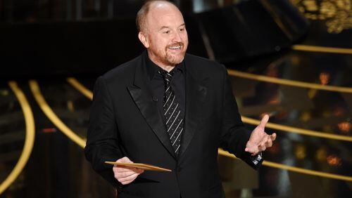 HOLLYWOOD, CA - FEBRUARY 28: Actor Louis C.K. speaks onstage during the 88th Annual Academy Awards at the Dolby Theatre on February 28, 2016 in Hollywood, California. (Photo by Kevin Winter/Getty Images)