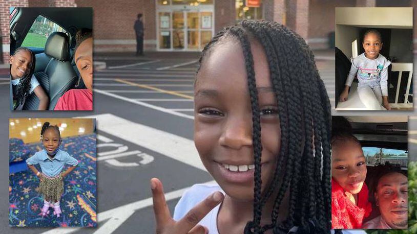 Ava Phillips, 7, was shot and killed Saturday when an argument broke out during a family gathering at an apartment complex on Jackson Street, according to Atlanta police.