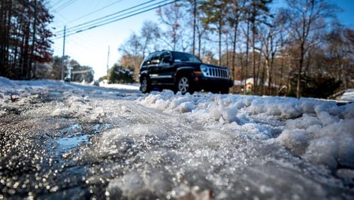 When ice and snow hit metro Atlanta on Friday, part of the state government’s response was coordinated by key officials in the governor’s office while they were 8,500 miles away on a trade mission in South Africa. BRANDEN CAMP