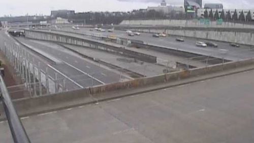 The I-75 northbound ramp onto I-285 west will be closed overnight.