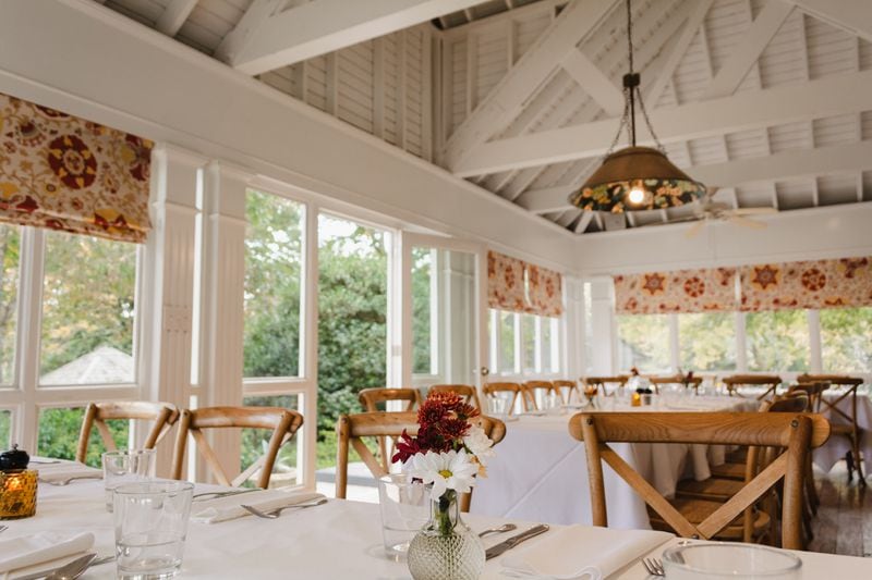 Head to Chattahoochee Hills for a Mother's Day four-course lunch at The Farmhouse at Serenbe.
(Photo by Brynn del Risco)