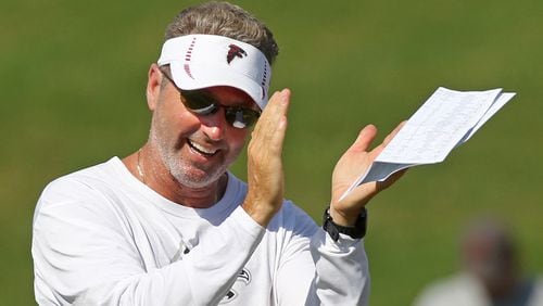 Dirk Koetter is back for a second stint as Falcons offensive coordinator.
