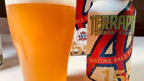 Try Terrapin Pastime Pale Ale and celebrate the Braves 150 anniversary. / Bob Townsend for the Atlanta Journal-Constitution.