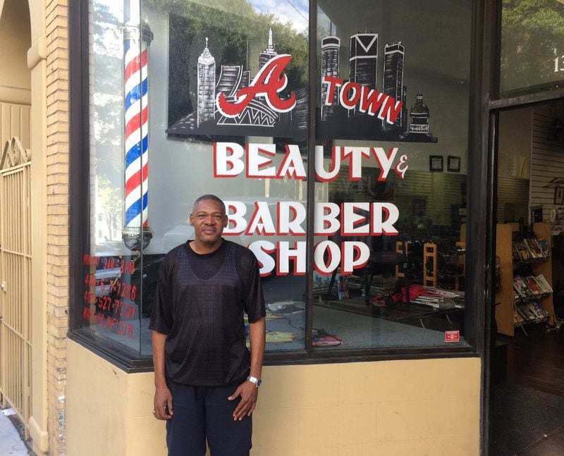 Barber Willie Alexander worries that the proposed wave of rehab in south downtown Atlanta will push away folks like him. 