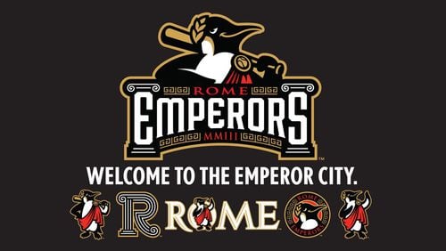 Rome's new logo. Photo from MLB.com