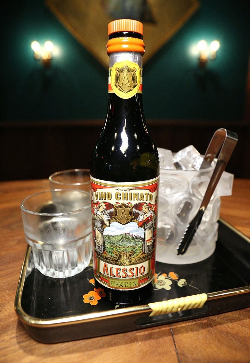 Cardinal provides vermouth bottle service. Among its offerings is Alessio’s Vino Chinato. Curtis Compton/ccompton@ajc.com