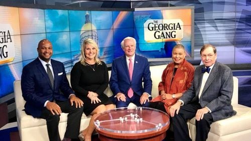 "The Georgia Gang" (L-R): Tharon Johnson, Lori Geary, Phil Kent, Alexis Scott and Dick Williams.