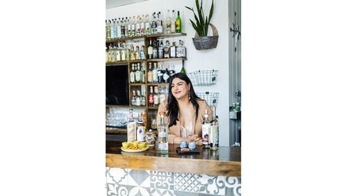 Roxana Aguirre, part owner of Patria Mexican restaurant in Grant Park, will open Ancestral, Georgia's first agave spirits bottle shop in Georgia next month.
(Courtesy of Roxana Aguirre)