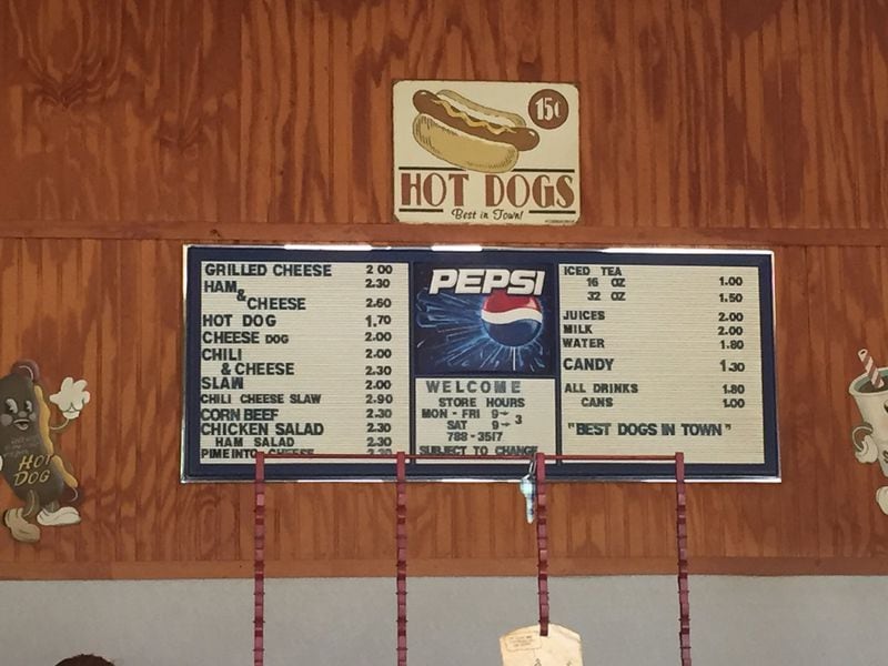 When it comes to the menu at Billy Meadow’s Station, they keep it simple: sandwiches and “the best dogs in town.”