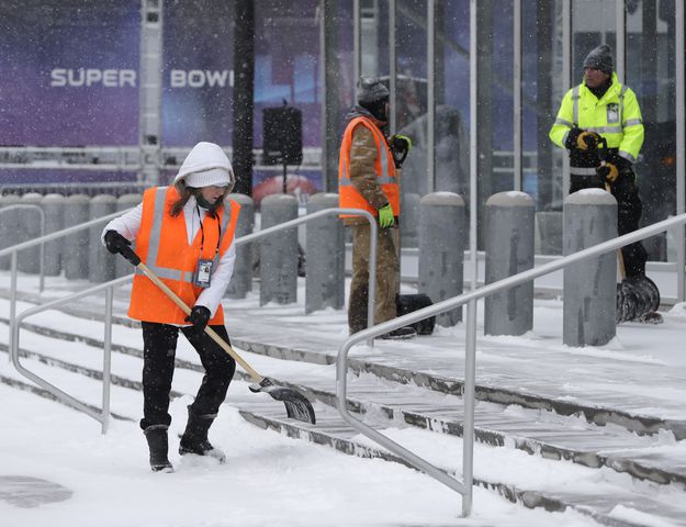 Photos: The scene at the Super Bowl