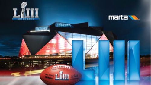 MARTA will offer commemorative Breeze Cards during the upcoming Super Bowl in Atlanta.