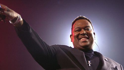 LAS VEGAS, NV - SEPTEMBER 20: Singer Luther Vandross performs at the Mandalay Bay Resort September 20, 2002 in Las Vegas, NV. (Photo by Scott Harrison/Getty Images) Luther Vandross is one of the core artists on Old School 99.3/1010 CREDIT: Getty Images