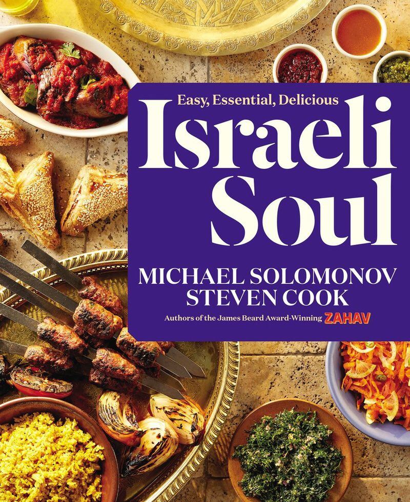 “Israeli Soul” (Hougton Mifflin Harcourt, $35) by Michael Solomonov and Steven Cook is a cookbook that explores how food has shaped the soul of Israel and makes the cuisine accessible to the American home cook.