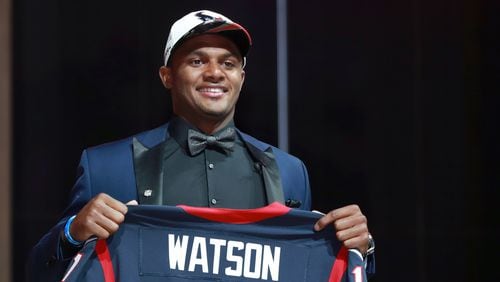 Gainesville's Deshaun Watson will wear a familiar number with the Houston Texans.