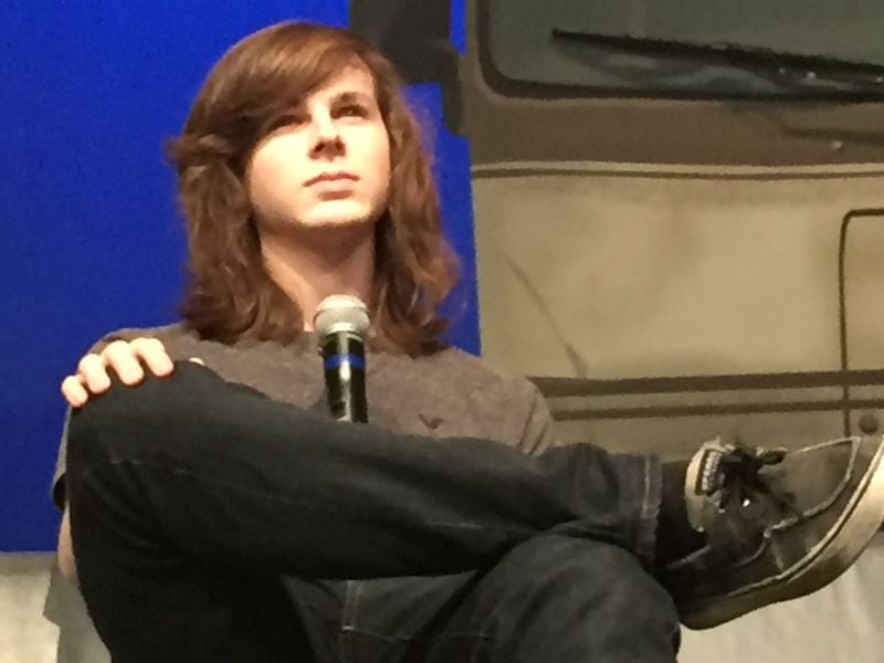 Chandler Riggs has spent almost half his life doing "The Walking Dead." CREDIT: Rodney Ho/ rho@ajc.com