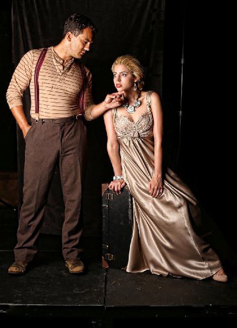 Charlie Brady and Randi Garza in "Evita" at Serenbe Playhouse. CONTRIBUTED BY BREEANNE CLOWDUS