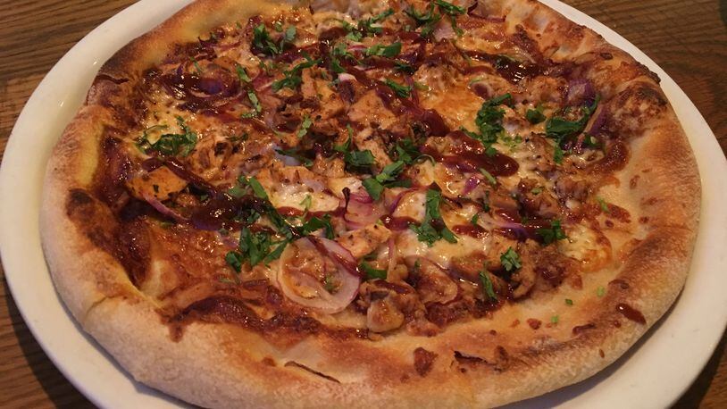 California Pizza Kitchen’s Original BBQ Chicken Pizza is slathered with slices of tender chicken, red onion and barbecue sauce intertwined in smoked gouda cheese.