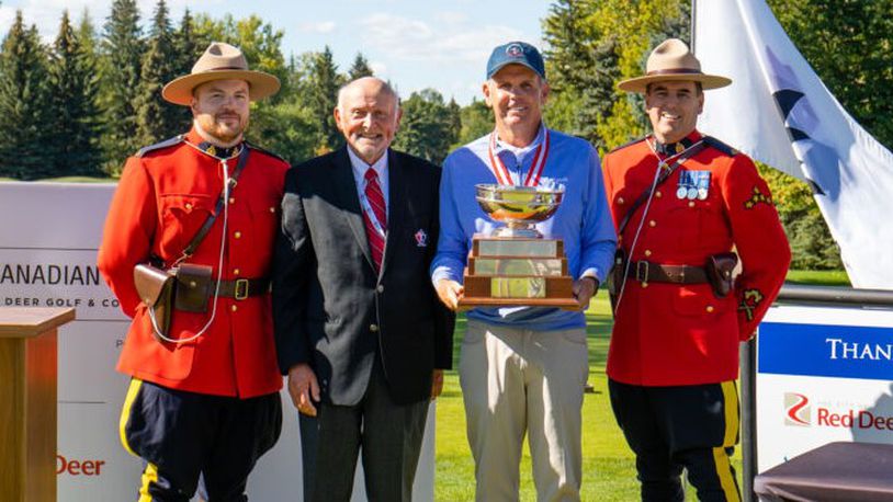 Rusty Strawn of McDonough won the 2022 Canadian Senior Amateur in Red Deer, Alberta.
