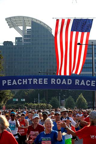 July 4, 2016: AJC Peachtree Road Race