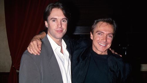 Musicians and brothers Shaun and David Cassidy photographed together in January of 1994.