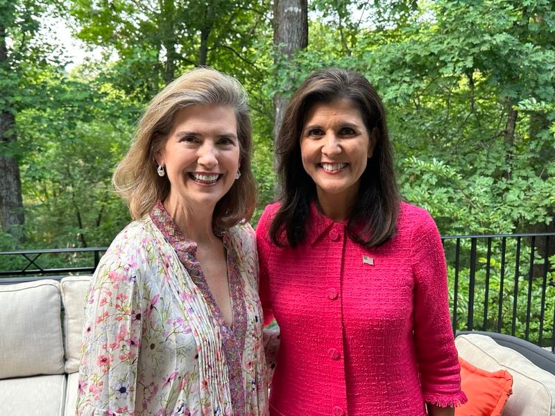 State Rep. Deborah Silcox is co-chairing Georgia Women for Nikki initiative for Haley’s presidential campaign with Leah Aldridge. (Courtesy photo)