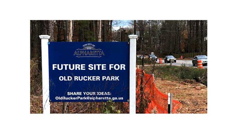 Alpharetta recently approved a contract for design of Old Rucker Park. (Courtesy City of Alpharetta)
