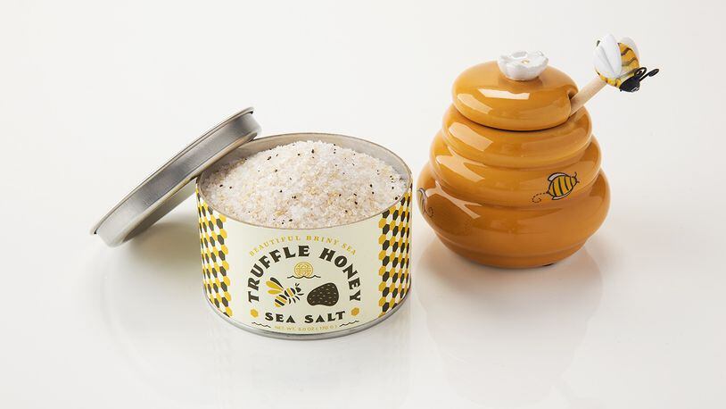 Truffle honey sea salt from Beautiful Briny Sea. Courtesy of Steve Pomberg