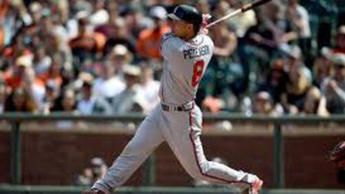 Jace Peterson, who homered to start the Braves' four-run fifth inning Tuesday, is 13-for-46 (.283) in 15 games against the Mets this season, with team highs in extra-base hits (eight, including two homers), runs (10) and RBIs (10). (Getty Images)