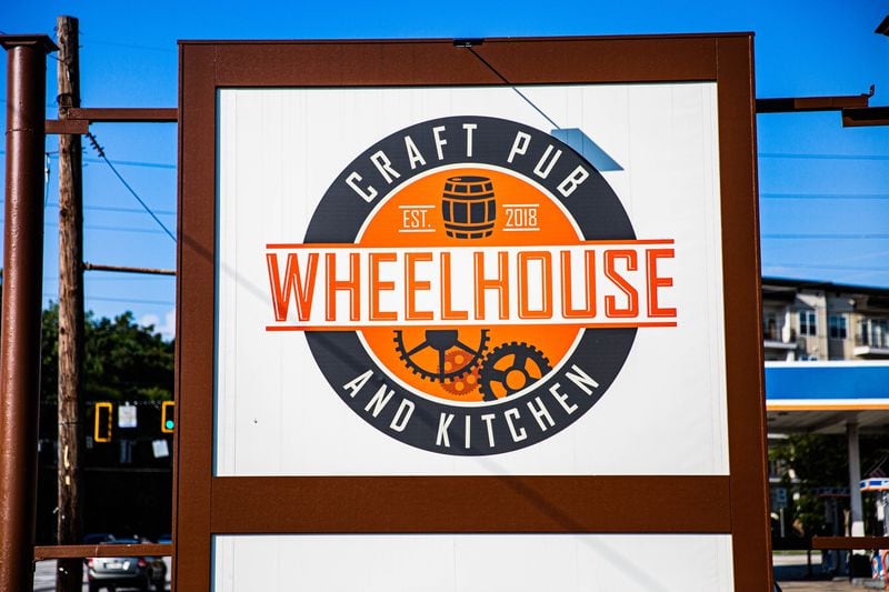 Wheelhouse Craft Pub and Kitchen's sign. / Courtesy of Lindsey Lingenfelter of Linden Tree Photography