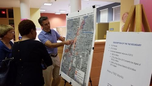 Fayetteville’s Comprehensive Plan workshops focus both on the types and locations of future development. Courtesy City of Fayetteville