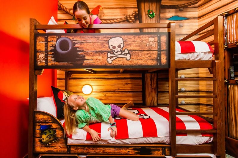Pirate Island Hotel opens April 17 at Legoland Florida Resort. Contributed by Legoland Hotels