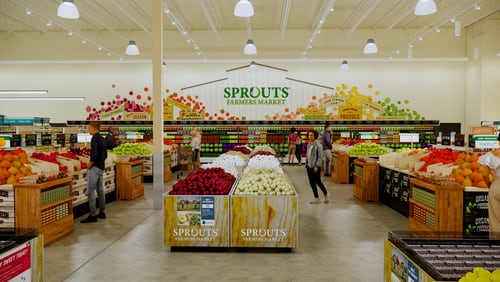Sprouts Farmers Market is hiring 100 workers for its Buford location opening in August. (Courtesy of Sprouts)