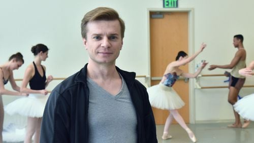 The Atlanta Ballet’s new artistic director Gennadi Nedvigin studied for eight years at the Bolshoi Ballet. HYOSUB SHIN / HSHIN@AJC.COM