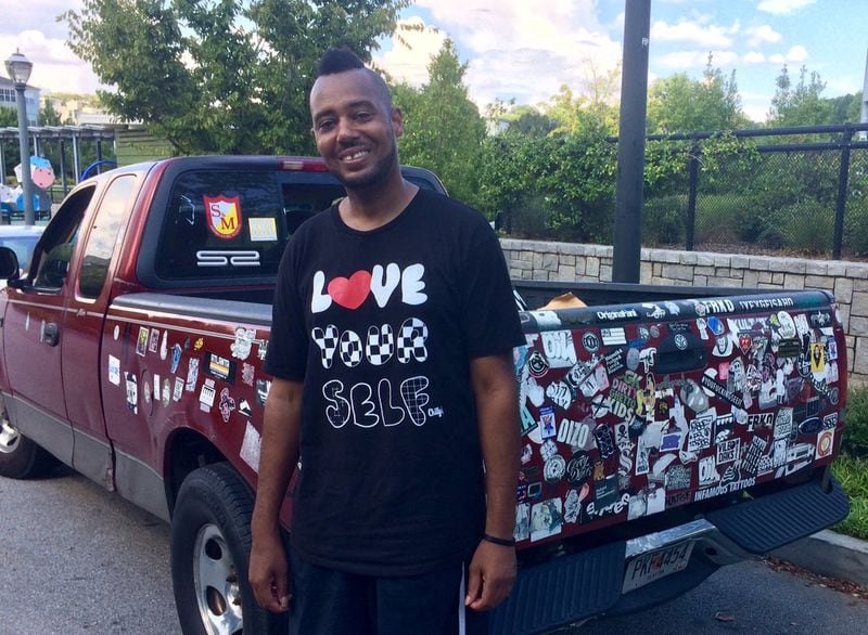 Chilly-o, a graphic artist who has painted murals, says he feels bad for Linda Mitchell, “but there’s a rule — don’t go over pieces that have been riding.” 