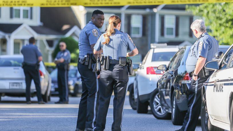 Authorities investigated a deadly shooting Monday in Gwinnett County.  JOHN SPINK / JSPINK@AJC.COM