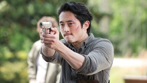 Glenn is now a serious bad-ass on "The Walking Dead." CREDIT: AMC