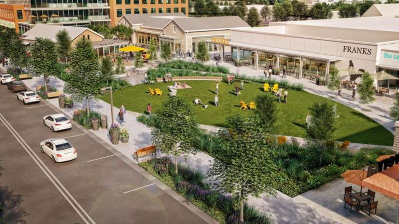 Green space is another element that Edens plans to incorporate into the North DeKalb Mall redevelopment plan.