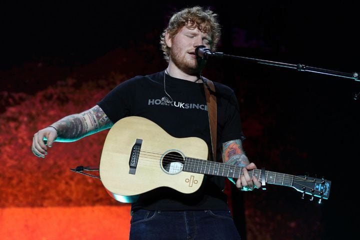 Photos: Ed Sheeran and James Blunt at Infinite Energy Arena