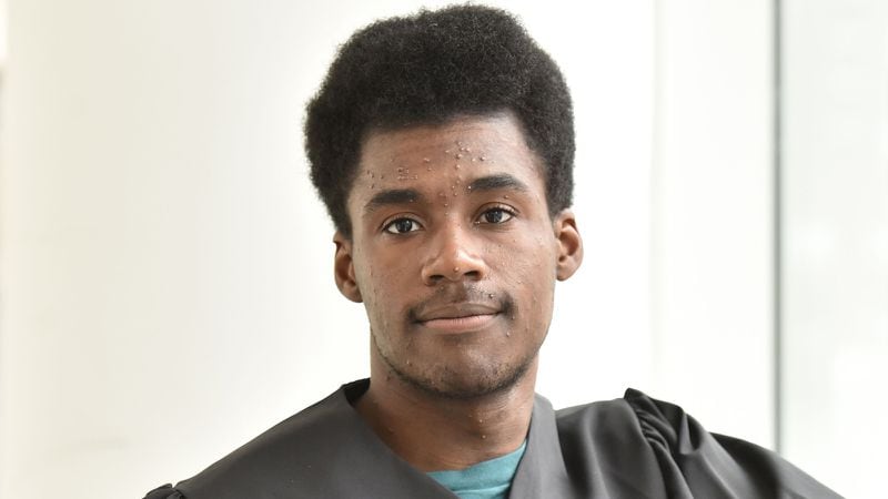 Rashad Isaac, first graduating class of EXCEL program for students with mild intellectual and developmental disabilities at Georgia Tech's Scheller College of Business.