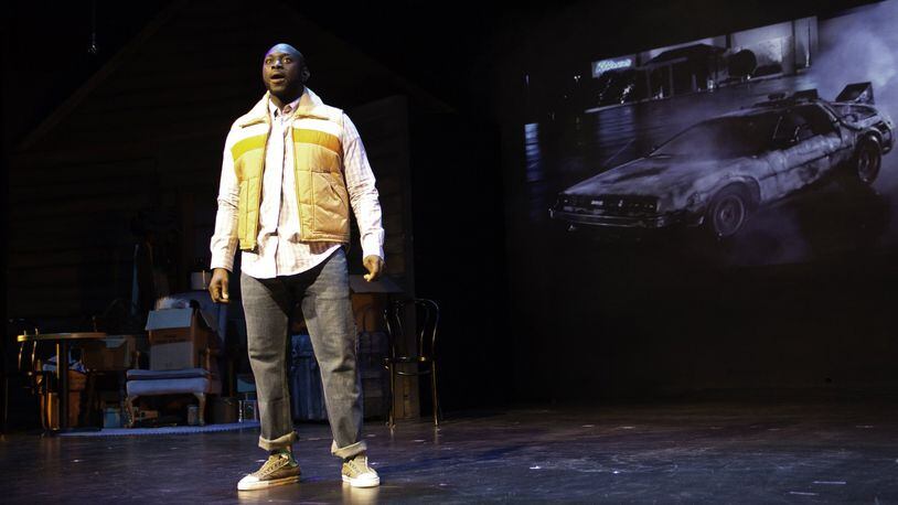 Avery Sharpe plays the title role in “Black Nerd” at Dad’s Garage through Aug. 4. He makes his playwrighting debut Aug. 3 with “Woke,” part of Essential Theatre’s annual playwriting competition. CONTRIBUTED BY MEG ANSTEENSEN